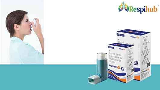 Buditerm F 400 Inhaler at Best Price in Pulmonary Franchise for Asthma Treatment and Bronchodilator/Corticosteroid